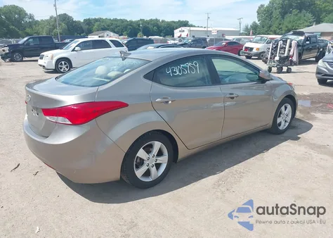 2013 Hyundai Elantra Gls z USA, uszkodzony, nr VIN 5NPDH4AE8DH367622
